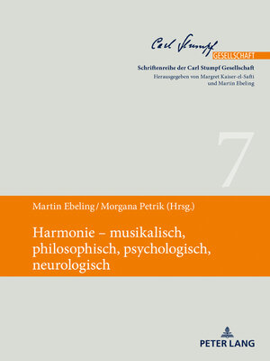 cover image of Harmonie  musikalisch, philosophisch, psychologisch, neurologisch